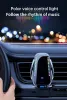 Chargers RGB CAR TOLITOR DO TOPO DE 20W CARREGADOR sem fio para iPhone 11 12 13 14 15 Pro Xiaomi Samsung Vents Dashboard Bracket Carregamento sem fio