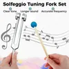 Forks Forking Fork Set para Healing Chakra Sound Therapy Mantenha a mente e o espírito do corpo em perfeita harmonia