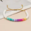 Strands Go2boho Kolorowa letnia biżuteria na plażę Heishi Bead Bransoletka boho moda letnia biżuteria na plażę Prezent Przyjaźń dla niej