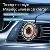 Chargers 30W Magnetic Car Wireless Charger Air Vent Car Phone Holder Mount for iPhone 14 13 12 Pro Max Macsafe Car Fast Charging Station