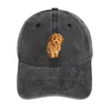 Berretti Cavapoo Cappello da cowboy Hip Hop berretto da palla di grande dimensione da golf femminile indossare uomini