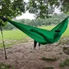 Móveis de acampamento Hammock Ultra Light 380T (20d) Novo nylon de pára -quedas leves e compactos fáceis de transportar para fazer camping ao ar livre Y240423