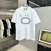 G Brand Luxury T Shirts Designer T-shirts katoenen T-stukken voor mannen Eenvoudig patroon populaire top euro maat