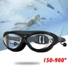 Hommes femmes adolescents étanches 0 -2 à -9 Myopie Diopter Swim Goggles transparents anti-UV anti-buas