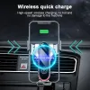 Chargers 15W Magnetic Fast Car Wireless Ladegerät Automatische Luftentlüftungs -Telefonhalterin im Auto für iPhone 11 12 Pro Max Samsung S21 Xiaomi