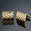 Links New fashion men's French shirt Cufflinks high quality enamel craft stripe Cufflinks wholesale / retail