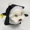 Zestaw kostiumów dla zwierząt dla psów trójwymiarowy modelowanie w stylu zakonnicy kolor kontrastowy strój cosplay Halloween transformuj ubrania jeden