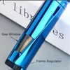 Butane Grinding Wheel Lighter Torch Cigar Lighter In Pocket Size Adjustable Triple Jet Flame Lighter Refillable Without Gas