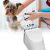 Shavers Dog Clippers Low Noise Paw Trimmer Rechargeable Pet Cat Grooming Kit Multifunctional Cordless Quiet Pet Nail Grinder Dog Shaver