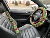 Knitting Auto Braiding Steering Wheel Covers bmw e46 e60 Golf 4/5/7 a3 a4 b8 Alfa Romeo Tesla Model 3 Y Car Accessories for Vehicles