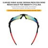 Occhiali da sole Ridazia Sports Men Omplani da sole Stradi biciclette per biciclette in montagna di protezione da guida occhiali occhiali da sole per bici mtb