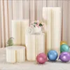 Party Decoration Wedding Props Folding Column Dessert Table Paper Roman Road Display Birthday