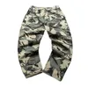 Men's Pants Trendy Camouflage Cargo Men Casual Cotton Straight Loose Baggy Trousers Military Army Style Tactical Plus Size Clothing