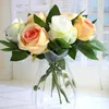 Декоративные цветы шелк искусственная роза для свадьбы/домашнее украшение невесты Букет