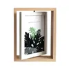 Kreatywny Nordic Picture Frame Tabil obrotowy stały drewno Rama obrazu 6 7 Dwuściaste łóżko biurka