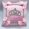 Pillow Free Custom Crown Pillow Jewelry Welcome Home Baby Photography Baby Girl Boy Toddler's Cotton Outfits Newborn Gift