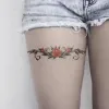 Tatuaggi impermeabili di tatuaggio temporaneo tatuaggio farfalla ala fiorito tatto flash tatoo tatuage temporaire petto in vita per donna ragazza