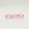 Bouteilles 50pcs 3G échantillon rose crème Contrainte Bouteilles de maquillage cosmétique transparente