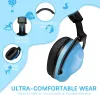 Protector ZOHAN Kids Hearing Protection Passive Earmuffs Safety Earnmuff Headset Noise Reduction DIY Ear Defenders for Autism Children
