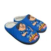 Slippels Fluffy Bits Home Cotton Heren Dames pluche slaapkamer Casual Keep warme schoenen anime cartoon aangepaste thermische binnenslipper