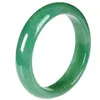 Bracelet aventurine bracelet en gros en gros émeraude complet vert rond de beauté dongling jade jade en direct