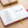 Nettes Tagebuch mit Heart Lock Key PU Leder Notebook Schullieferungen abschließbares Passwort Schreibpads Mädchen Geschenk Koreanische Schreibweise