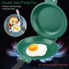 Dubbelsidig stekpanna Nonstick Toxin Free Stir Fry Pot Ceramic Coating Pancake Cake Fried Egg Kitchen Cookware 240415