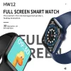 Смотреть умные часы HW12 40mm Smart Watch Series 6 Полноэкранный Bluetooth Call Music Play Smart Bracelet для Android Apple