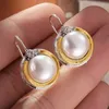 Charme Boucles d'oreilles en peluche simulées vintage pour les femmes 2023 Nouvelle mode de mariage Bijoux de bijoux Charme Crystal Boucles d'oreilles Cadeaux Y240423