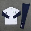 24-25 Włoch dresowy Tuta Maglia Jersey 24 25 Italia Italia Italia Football Training Suitement Camiseta Soccer Chandal Zestaw Piłka nożna Mężczyzn Kids Uomo Calmio Jacket