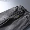Jeans femminile primavera ed estate bagagli da uomo jeans jeans fashion harlan cotone street abbigliamento harajuku pantaloni jogger elastico vita trauss maschile m-5xl yq240423