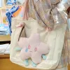 Bags Cute Star Doll Design Sense Removable Girl Large Capacity Shoulder Bag Tote Bag Small Shopping Crossbody Bag Handbag Book Bag