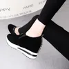 Casual Shoes Platform For Women Hidden Slope Heel Sneakers Women's Vulcanized Breathable Wedge Increase Tenis