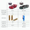 1 18 Chargeable RC Car High Speed 15km/h 2.4G Radio Remote Control Car With LED Light Toys for Boys Girls Vehicle Racing Hobby 240408