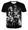 Fairy Tail Natsu Anime T -Shirt Männer 3D -Shirts Unisex T -Shire Paar Tee Shirs Cartoon Shirts für Kinderanime Fans 8 Styles S5xl217z2338560