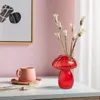 Vasos 4 PCs Plants Plant Glass Bud Brohroom Flor para sala de estar de escritório em casa Deco