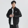 남자 재킷 스포츠 재킷 지퍼 스웨트 셔츠 남자 플러스 크기 7xl 6xl 5xl 4xl o- 넥 느슨한 옷 십대 소년 패션 가을 남성 코트