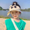 Berets 2024 Kids Sun Hats Children Summer Visors Carton Ear Hat For Boys Girls 3-12years Old