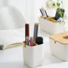 toothbrush Bamboo Toothbrush Holder Naturally Eco Friendly Toothbrush Caddy Bathroom Antibacterial Toothbrush Pot Tumbler Easy Storage