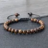 Strands Buddha 6/8/10mm Wooden Beads Vintage Handmade Bracelets Prayer Black Rosewood Bracelet Men Women Yoga Meditation Pulsera Jewelry