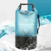 Sacchetti galleggianti waterproof secco per donne uomini 2L/5L/10L/20L Roll Top leggero Backpack di stoccaggio a secco da nuoto BOAING KAYAKING BASS