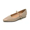 Casual Shoes 2024 für Frauen klassisches britischer Stil Mary Jane Low Top Spo. Zehenladers komfortable weiche