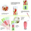 Juicadores liquidificador de frutas mini misturador recarregável USB Misturador elétrico Matador de artesanato liquidificador de smoothie de mão agitando suco de fruta portátil