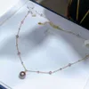 Demon Purple Sky Star Pure Handmased Beautiful Necklace Natural Freshwater Pearl Batch Yunyi Adorner