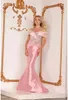 Vestidos de festa elegantes fora do ombro Aplique Mermaid Prom Custom, formado, cultivado 2024 Vestido de Noival