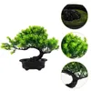 Kwiaty dekoracyjne realistyczne bonsai drzewo sztuczne rośliny roślin doniczkowych do wystroju domu w pomieszczeniach