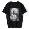 T-Shirts New Kurt Cobain Saviour Unisex Saint Tshirt Men Print Tee Black Short Sleeve Tops Funny Summer Men Cotton Tshirt