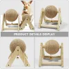 Toys Bunny Pet Toy Cat Claws Plaything Scratch Rabbit Rotation Ball Scratching Globe Accessoires Toys
