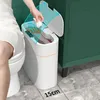 1316L Smart Sensor Trash Can Home Intelligent Waste Bin Bask Bashbin Kitchen USB Cargando Touch Basket de basura 240408