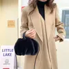 Stume da tracolla Designer di tendenza invernale femminile borse di lusso borse di lusso manico intrecciato da trasporto piccolo mini trasversale